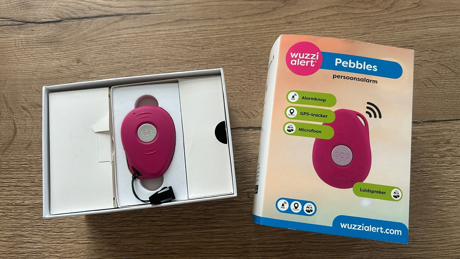 Persoonsalarm Wuzzi Alert Pebbles, Diversen, Verpleegmiddelen, Ophalen of Verzenden, Zo goed als nieuw