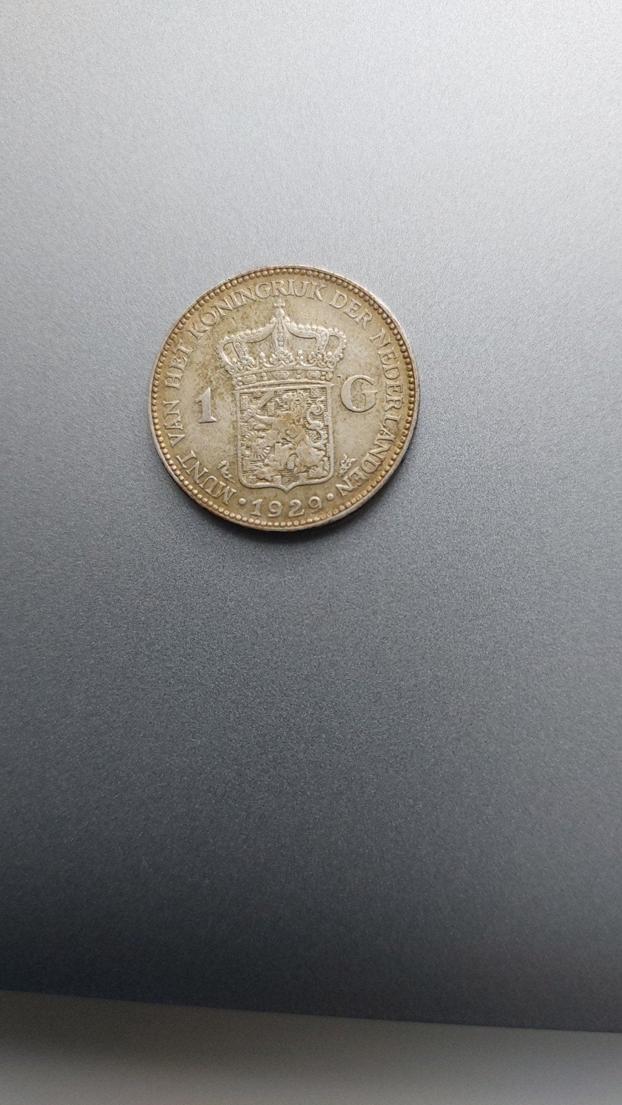 Zilveren Gulden uit 1929 Wilhelmina, Verzenden, Koningin Wilhelmina, 1 gulden
