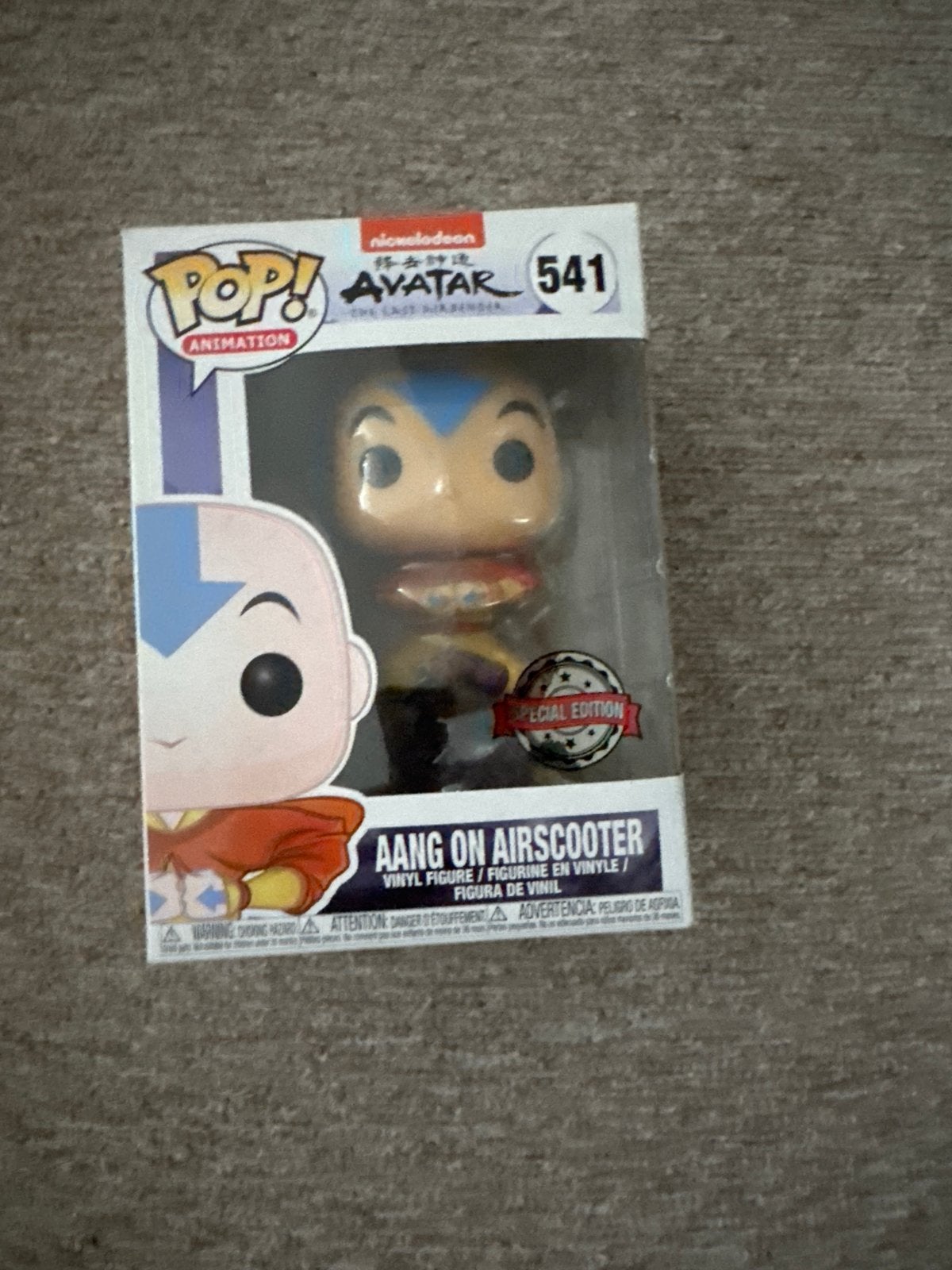 Funko Pop! Avatar Aang op Airscooter Special Edition, Verzamelen, Poppetjes en Figuurtjes, Ophalen of Verzenden, Nieuw
