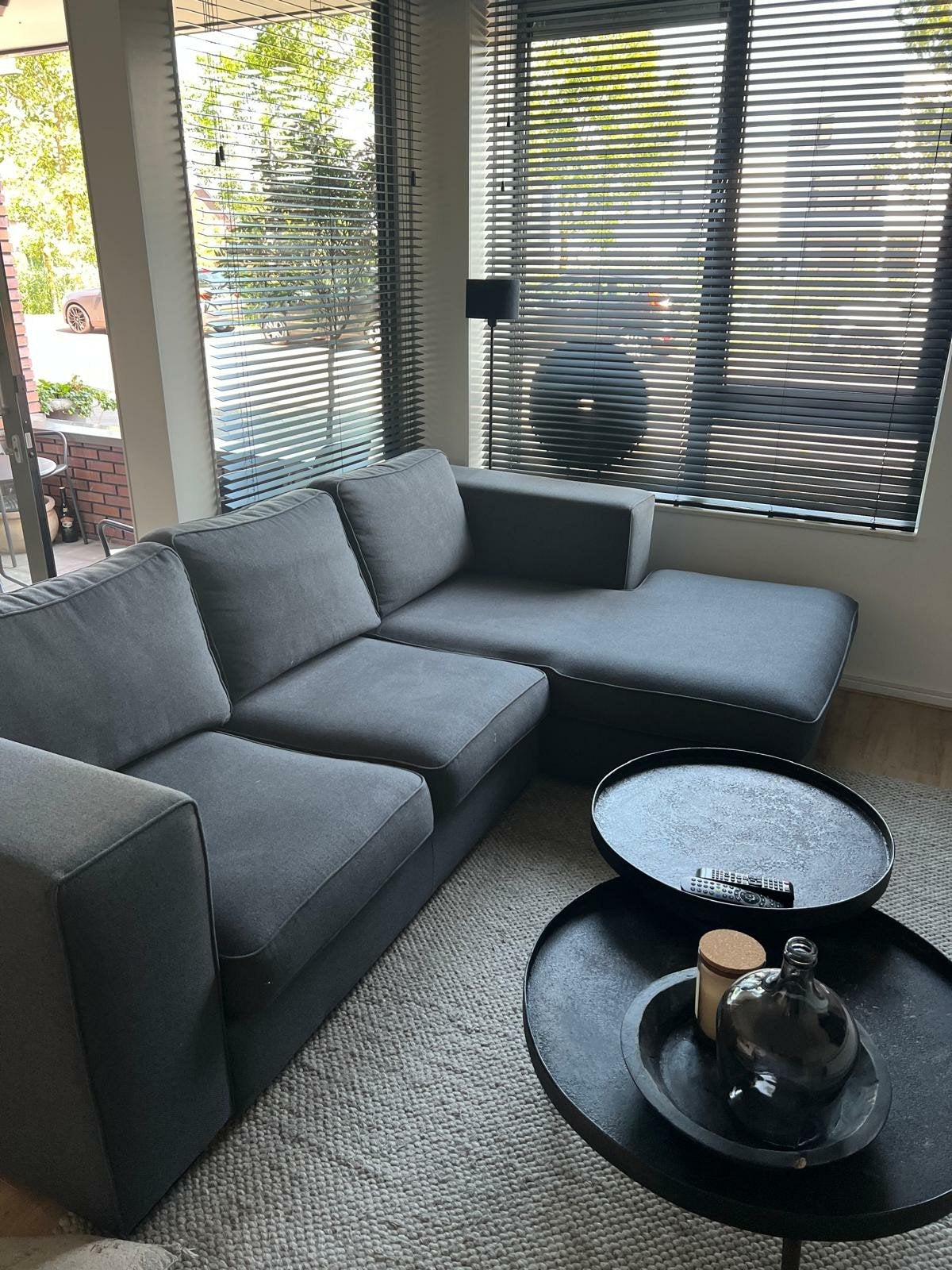 Moderne Hoekbank Grijs - Comfortabel en Stijlvol, Ophalen, 250 tot 300 cm, 100 tot 125 cm, Hoekbank