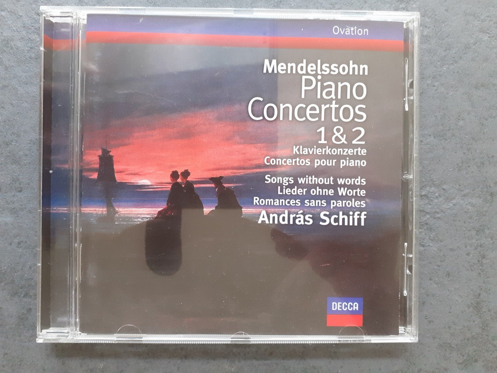 Mendelssohn pianoconcerten met Andras Schiff, Ophalen of Verzenden, Romantiek, Zo goed als nieuw