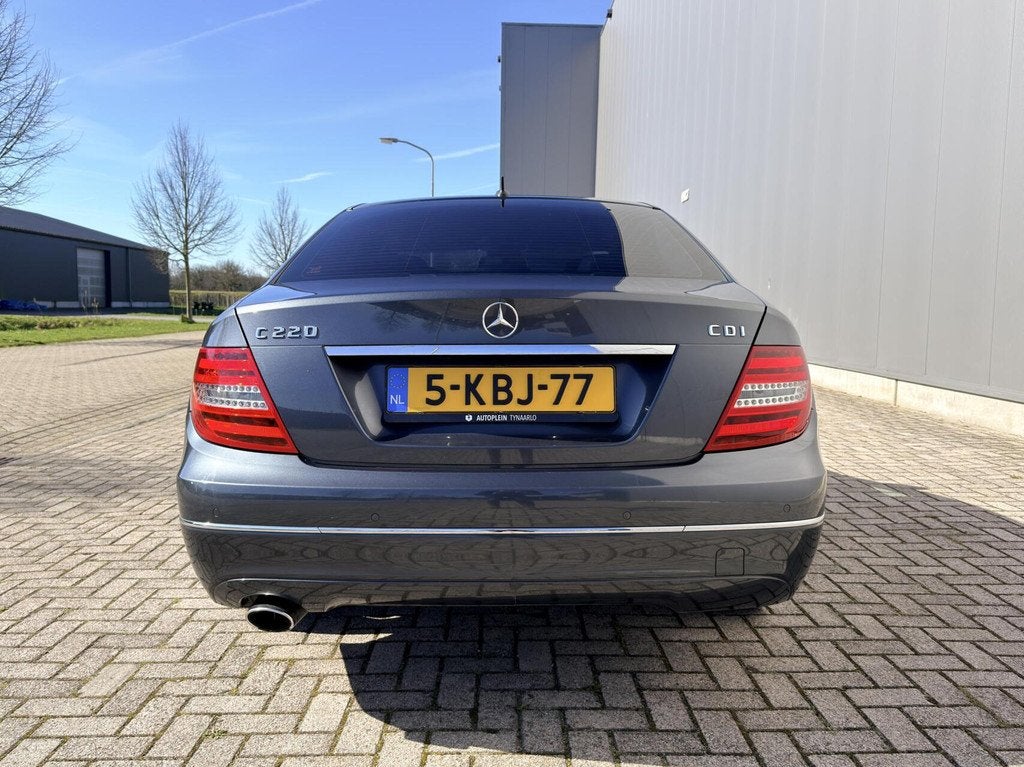 Mercedes C-klasse 220 CDI Avantagrde *Climate*|NL Auto|LED|L, 21 km/l, Euro 5, Achterwielaandrijving, Zwart