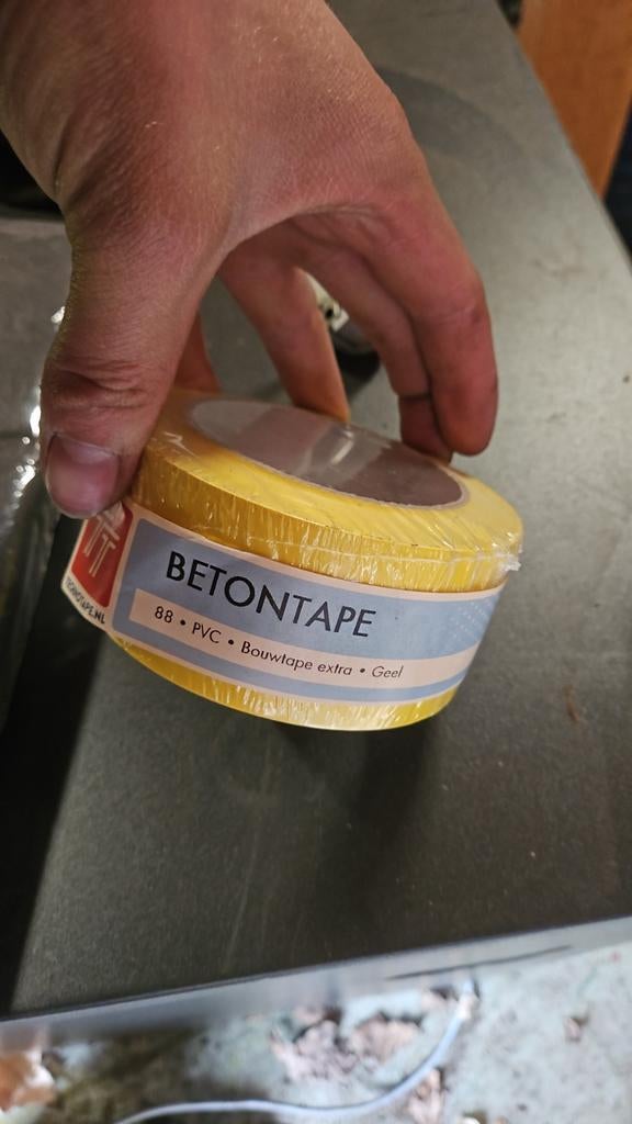 1 rol betontape nieuw, Ophalen of Verzenden, Nieuw