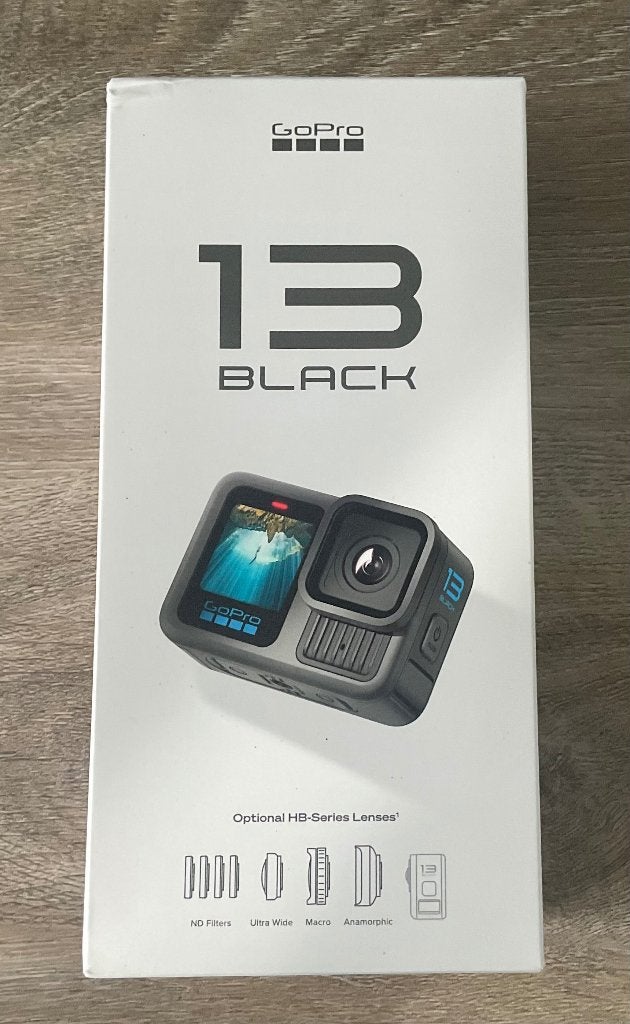 Gopro 13 met accessoires als nieuw