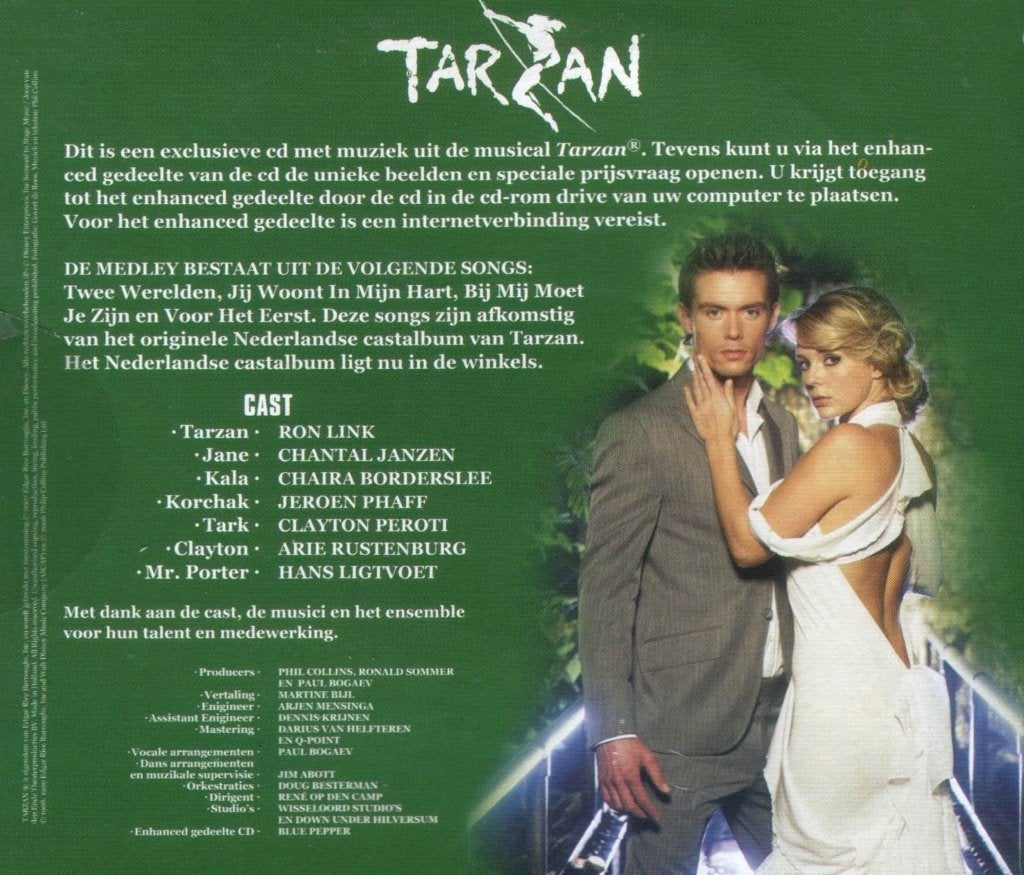 Tarzan Films DVD + VHS + CD - Disney en Johnny Weismuller, Alle leeftijden, Ophalen of Verzenden, Zo goed als nieuw, Overige soorten