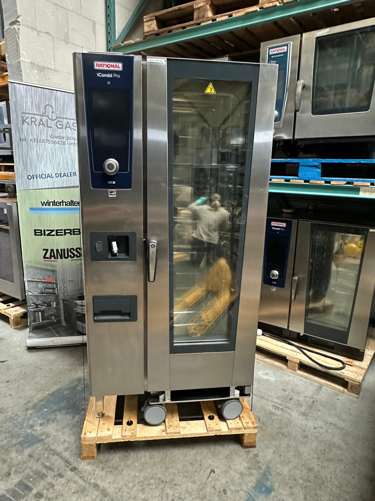 Rational Icombi Pro201G Gas Combi Steamer TOP, Ophalen of Verzenden, Ovens, Magnetrons en Steamers