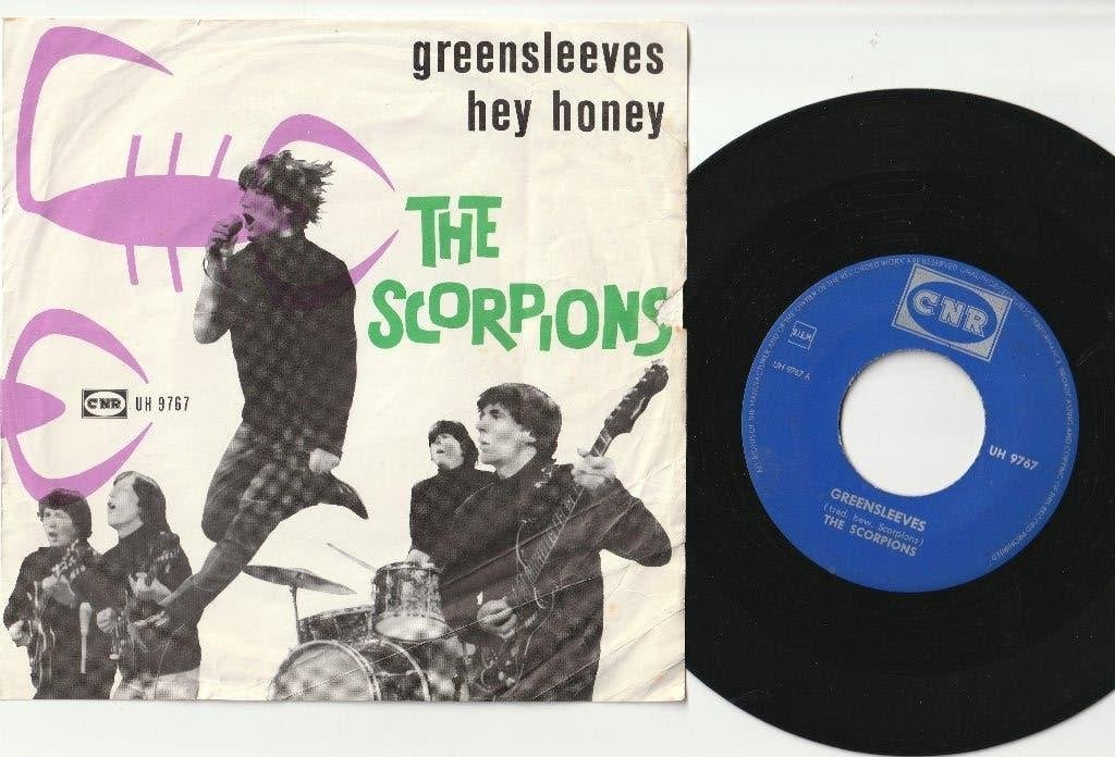 Scorpions- Greensleeves & Hey Honey 1965 met fotohoes, Ophalen, Gebruikt, Pop