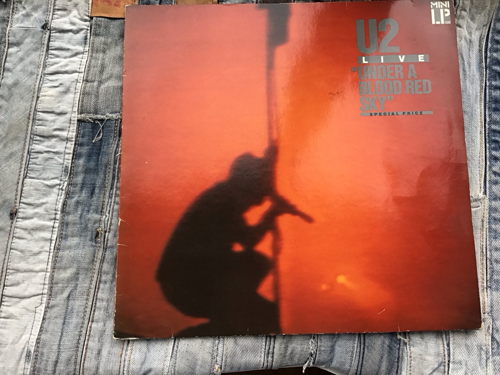U2 - Live "Under a Blood Red Sky" LP (1983), Ophalen of Verzenden, Gebruikt, 12 inch