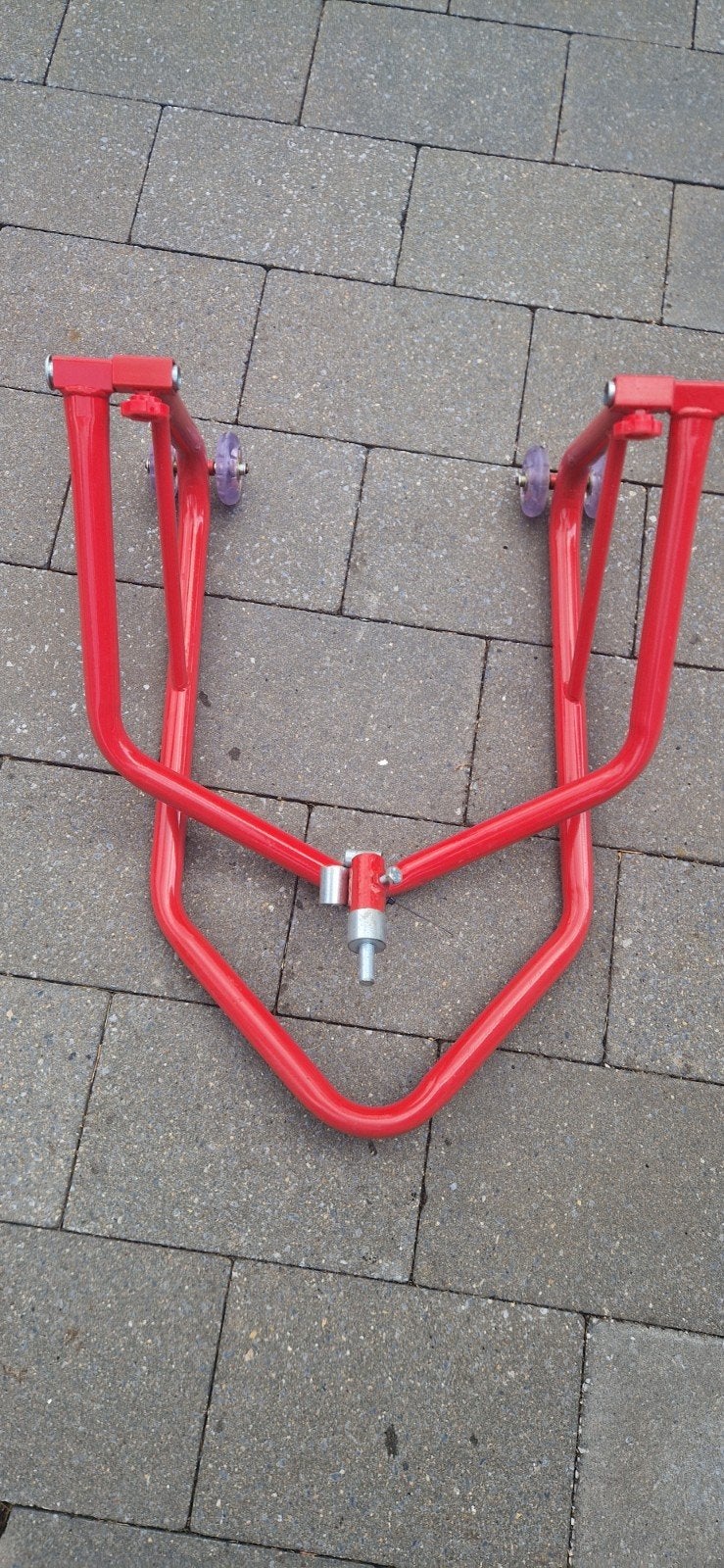 Rode motor paddockstand xtreme voorwiel., Ophalen of Verzenden, Gebruikt