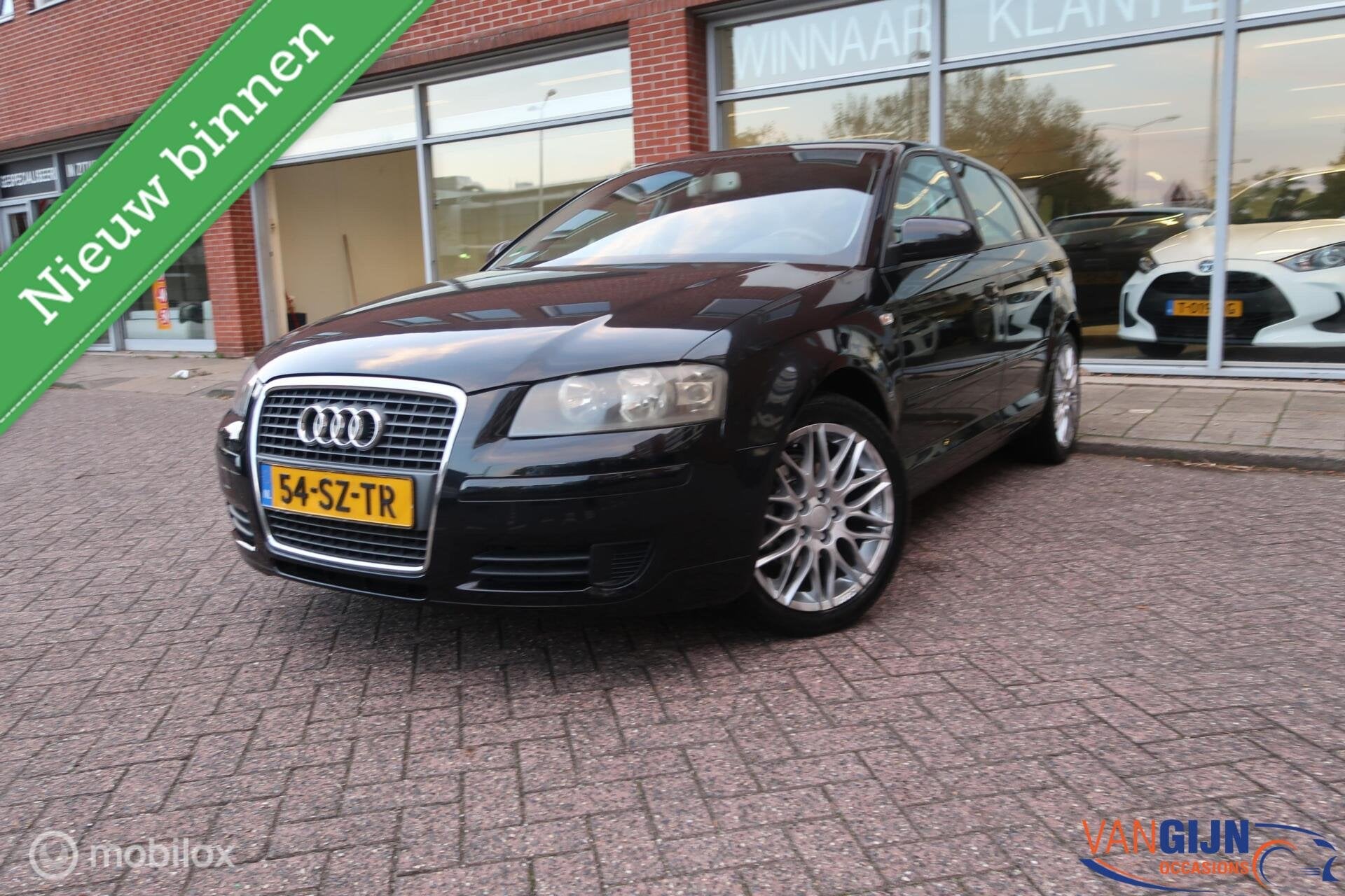 Audi A3 1.6 Ambiente Airco Cruise control, Auto's, Voorwielaandrijving, Stof, Gebruikt, 4 cilinders