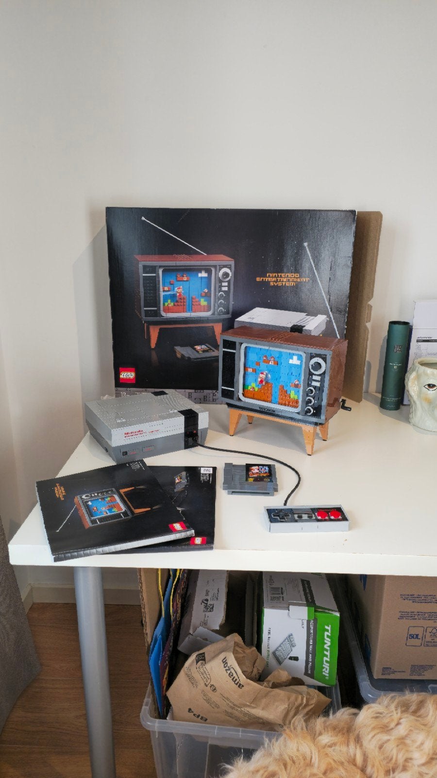 LEGO Nintendo Entertainment System (NES) 71374, Spelcomputers en Games, Ophalen of Verzenden, Zo goed als nieuw
