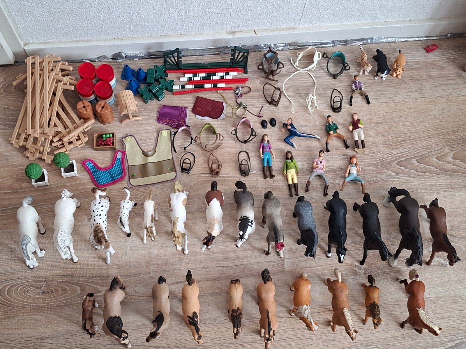 Schleich paarden(spullen) *LOS KOOPBAAR!*, Ophalen of Verzenden, Zo goed als nieuw