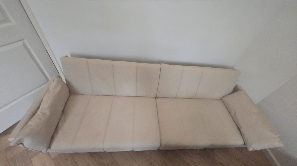Slaapbank met armleuningen 220x100x52 (bed), Ophalen, 100 cm, Eenpersoons, Nieuw