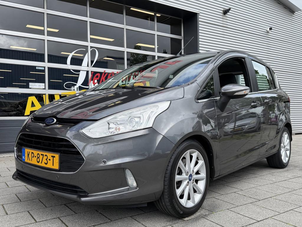 Ford B-Max 1.0 EcoBoost Titanium - Navigatie I Airco I Achte, Voorwielaandrijving, Gebruikt, Origineel Nederlands, Bedrijf