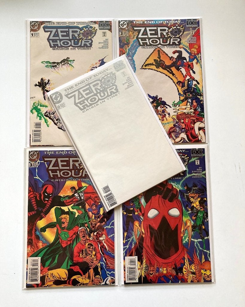 Zero Hour Crisis In Time #0-4 (set), Zero Month (DC Comics), Boeken, Strips | Comics, Ophalen, Amerika, Complete serie of reeks