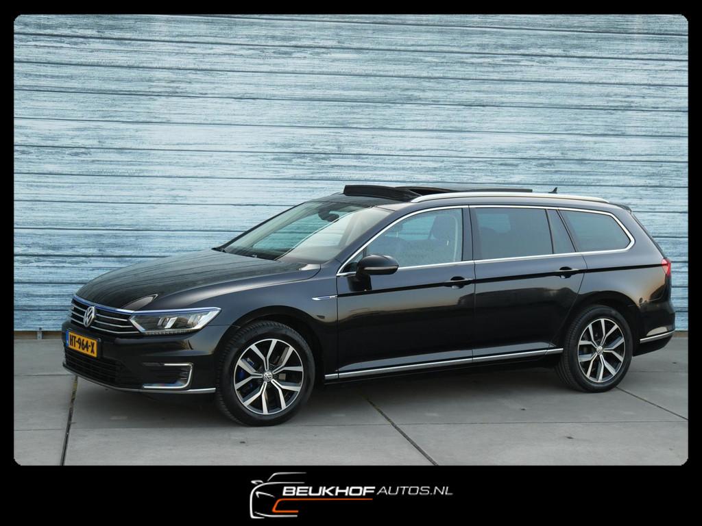 Volkswagen Passat Variant 1.4 TSI GTE Highline Leer Pano Xen, Gebruikt, Zwart, Hybride Elektrisch/Benzine, 1600 kg