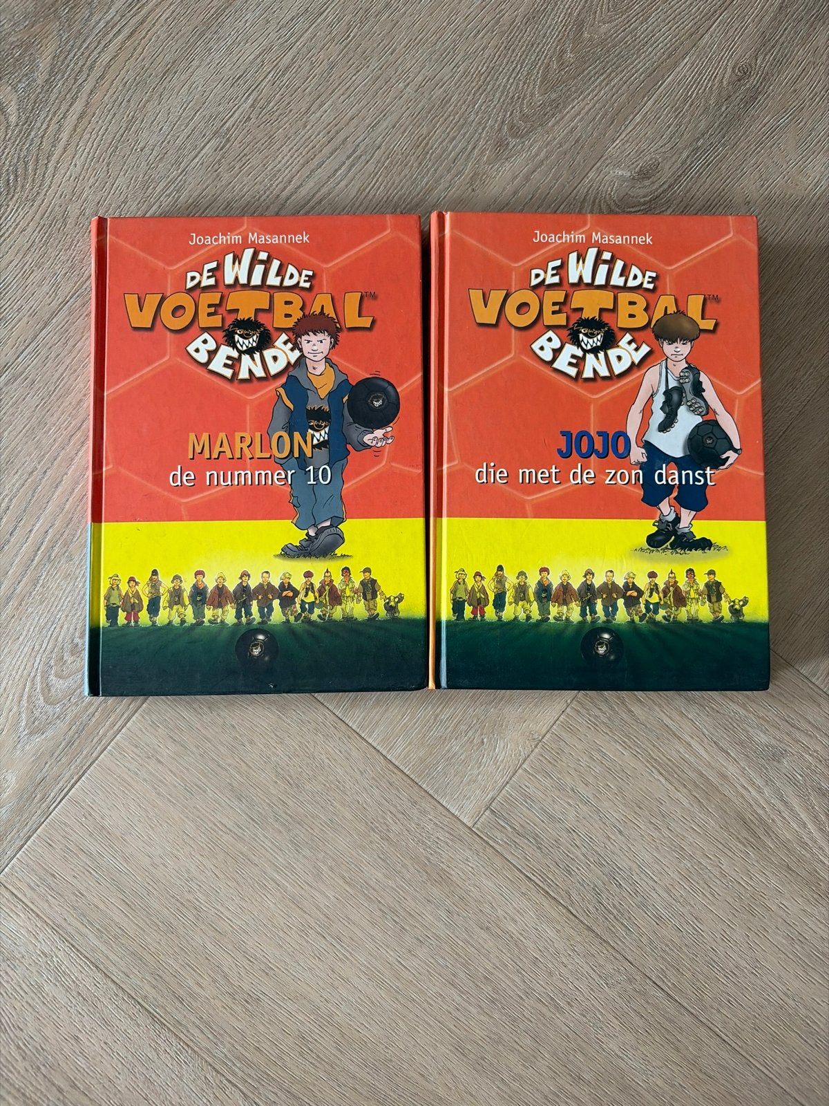 De Wilde Voetbal Bende - Marlon & Jojo (2 boeken), Boeken, Ophalen of Verzenden, Gelezen, Fictie algemeen