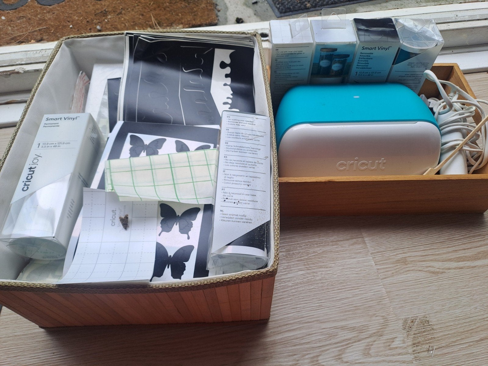 Cricut Joy snijmachine met Smart Vinyl en accessoires, Hobby en Vrije tijd, Overige thema's, Meerkleurig, Ophalen of Verzenden