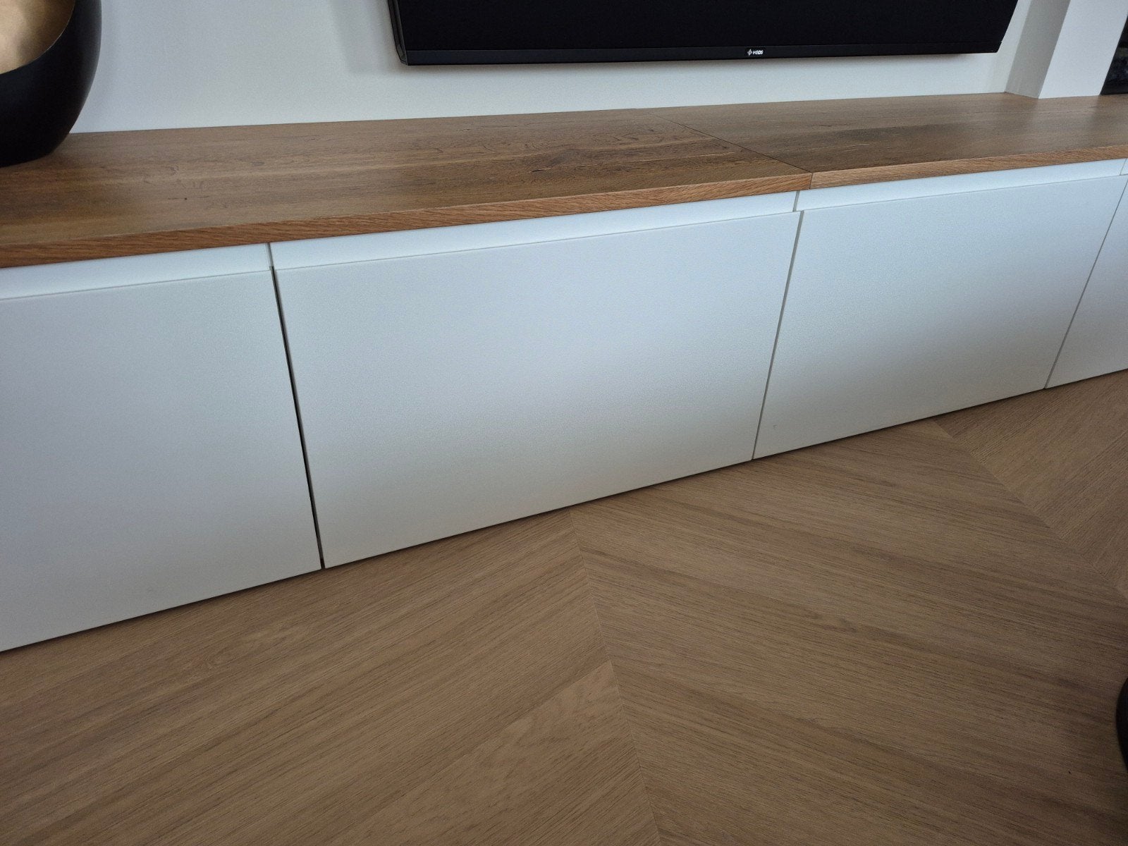 6 x Ikea VÄSTERVIKEN deur/ladefront - wit - 60x38 cm, Ophalen, 5 laden of meer, 50 tot 100 cm, Zo goed als nieuw