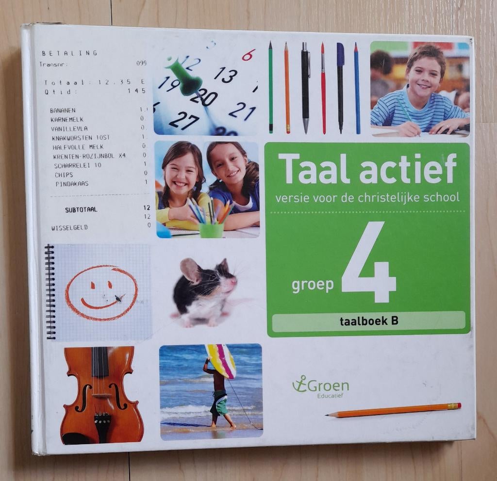 TAAL METHODE TAAL ACTIEF TAALBOEK B GROEP 4, Ophalen of Verzenden, Gelezen, Overige niveaus, Nederlands