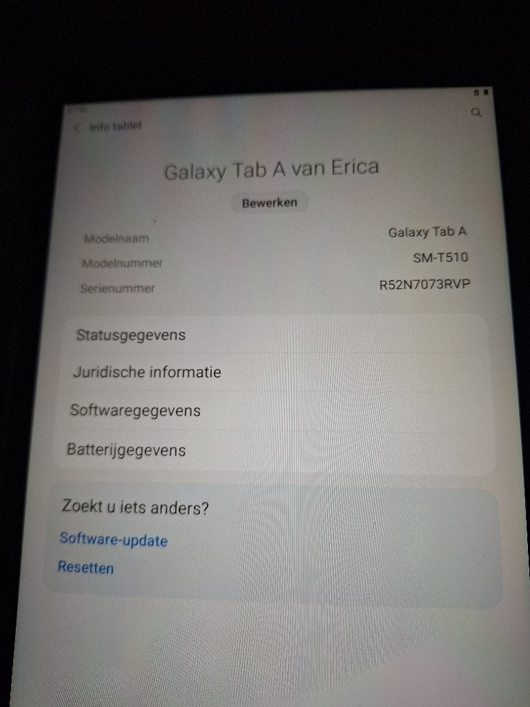 Samsung Galaxy Tab A SM-T510, Computers en Software, Gebruikt, 32 GB, Galaxy Tab A SM-T510, Samsung