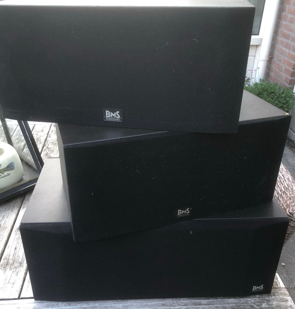 Te Koop: BNS front speakers 404 en 200 (2x)., Ophalen, Overige merken