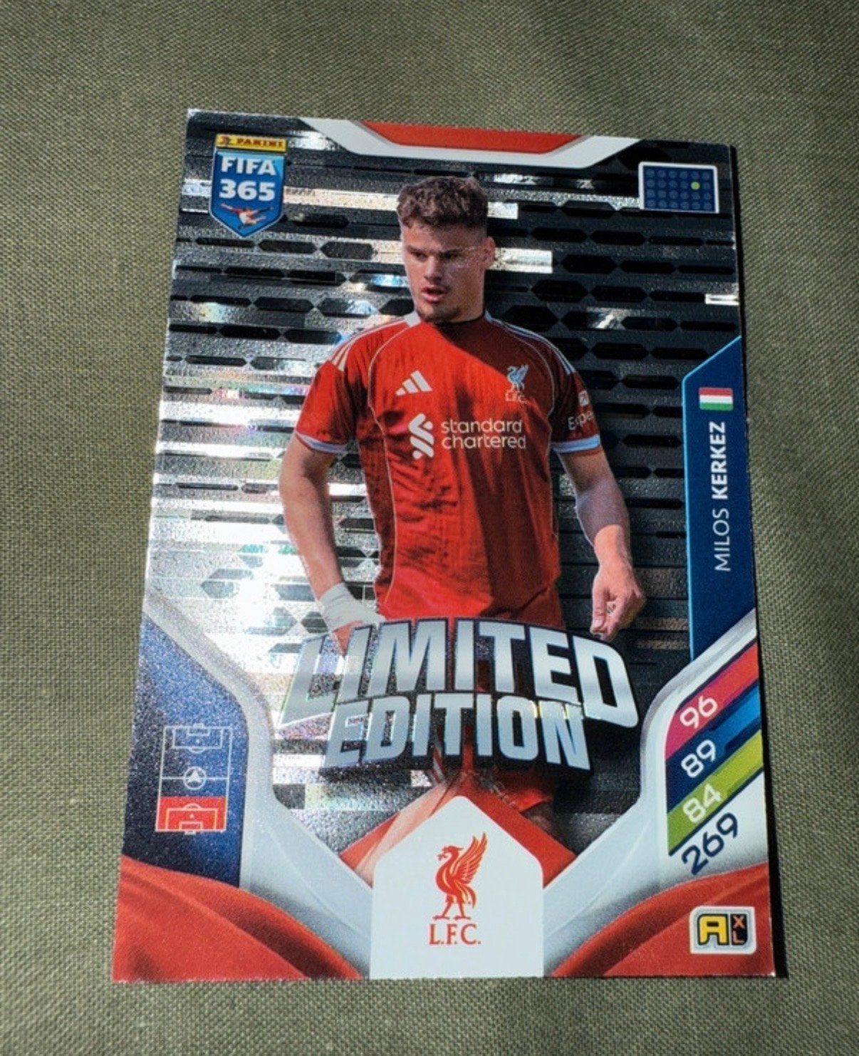 Panini FIFA 365 Adrenalyn XL Limited Edition Milos Kerkez, Ophalen of Verzenden, Nieuw, Buitenlandse clubs, Spelerskaart