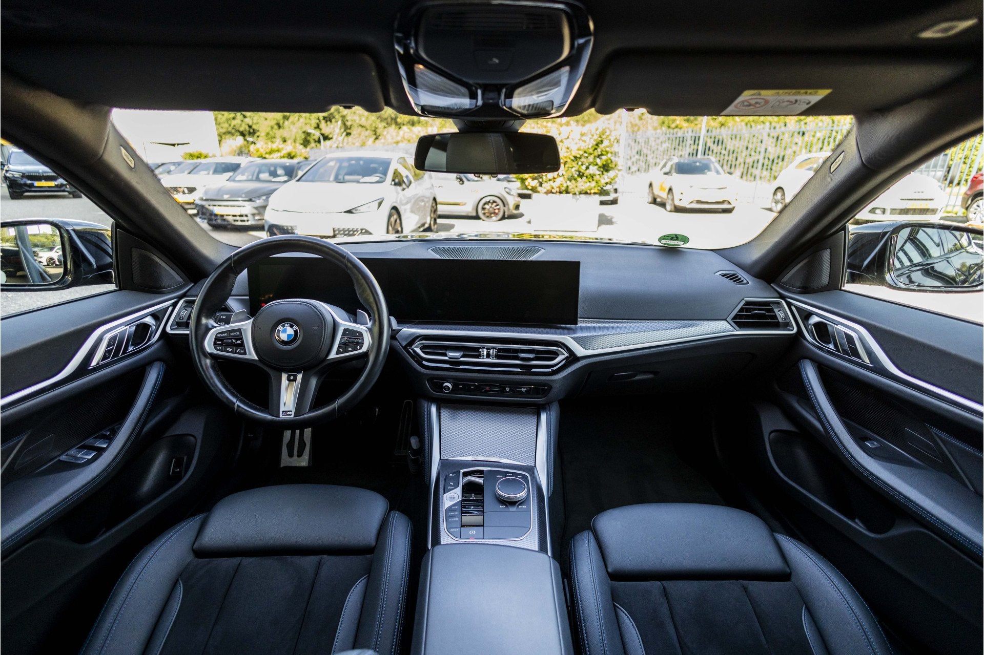 BMW 4 Serie Gran Coupé 420i M-Sport schuifdak, Automaat, Gebruikt, Euro 6, Zwart