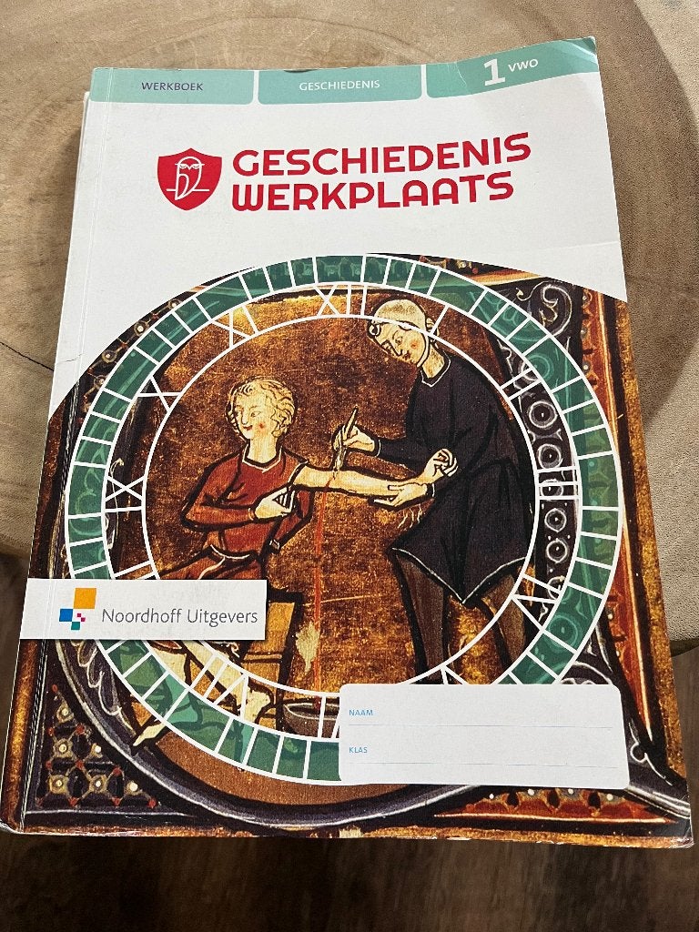 Geschiedenis werkplaats werkboek 1 VWO, Gelezen, VWO, Geschiedenis, Ophalen of Verzenden