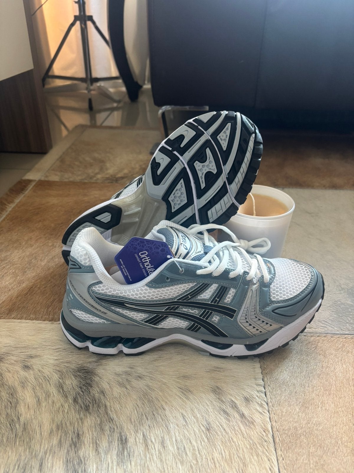 ASICS GEL-KAYANO 14 'White & Fjord Grey' Sneakers, Kleding | Heren, Schoenen, Wit, Nieuw, Ophalen of Verzenden, Sneakers of Gympen