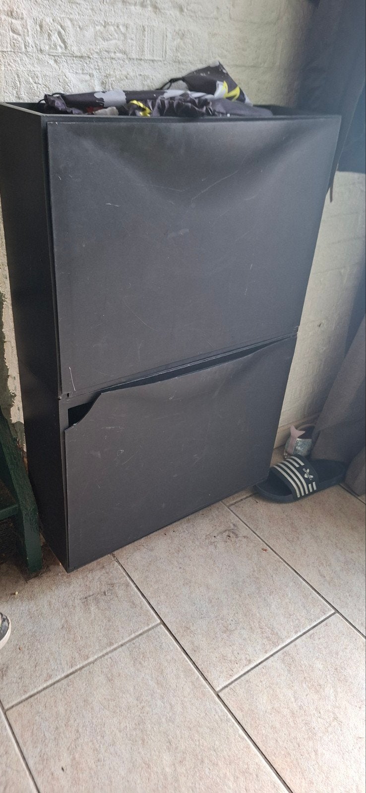 gratis schoenenkasten ikea, Ophalen