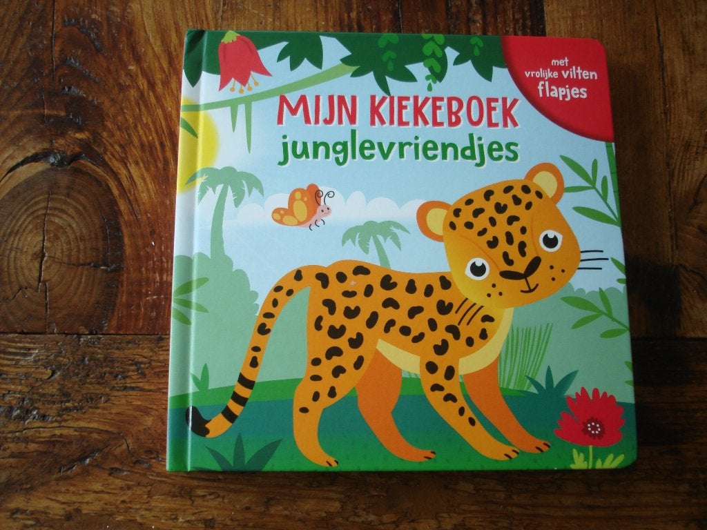 kleuter,04(1272) mijn kiekeboek, jungle vriendjes, met    , Ophalen of Verzenden, Zo goed als nieuw, Fictie algemeen