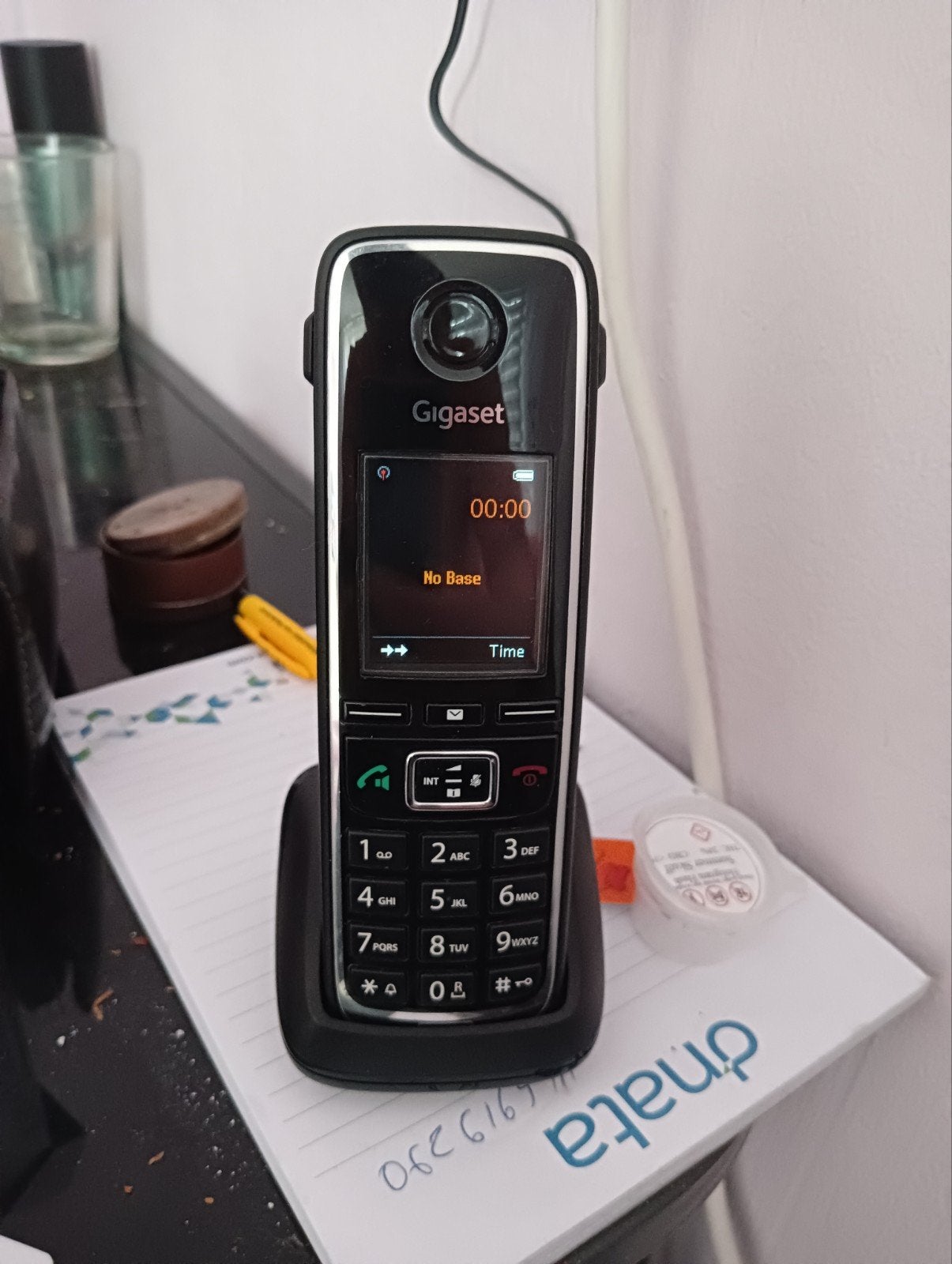 Gigaset draadloze telefoon met basisstation, Ophalen of Verzenden, Gebruikt, 1 handset