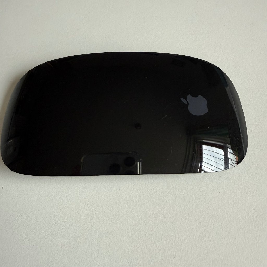 APPLE -Magic Mouse- zwart, Computers en Software, Muizen, Muis, Ophalen of Verzenden, Zo goed als nieuw, Draadloos