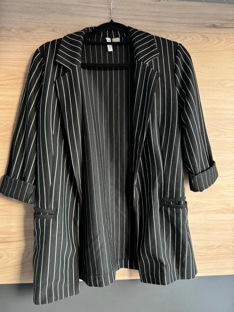 Blazer met strepen, Divided, Zwart, Ophalen of Verzenden, Jasje