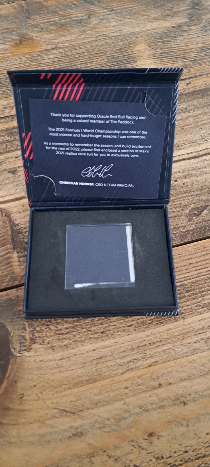 Max Verstappen F1 Paddock Box, sleutelhanger & wimpel, Ophalen of Verzenden, Nieuw, Formule 1