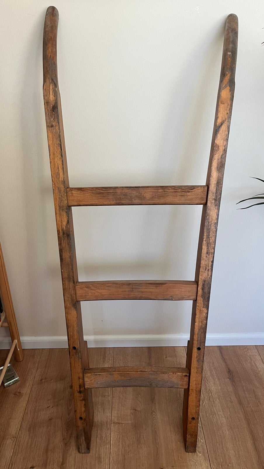Decoratie ladder van hout, Ophalen, Gebruikt, Ladder, Minder dan 2 meter