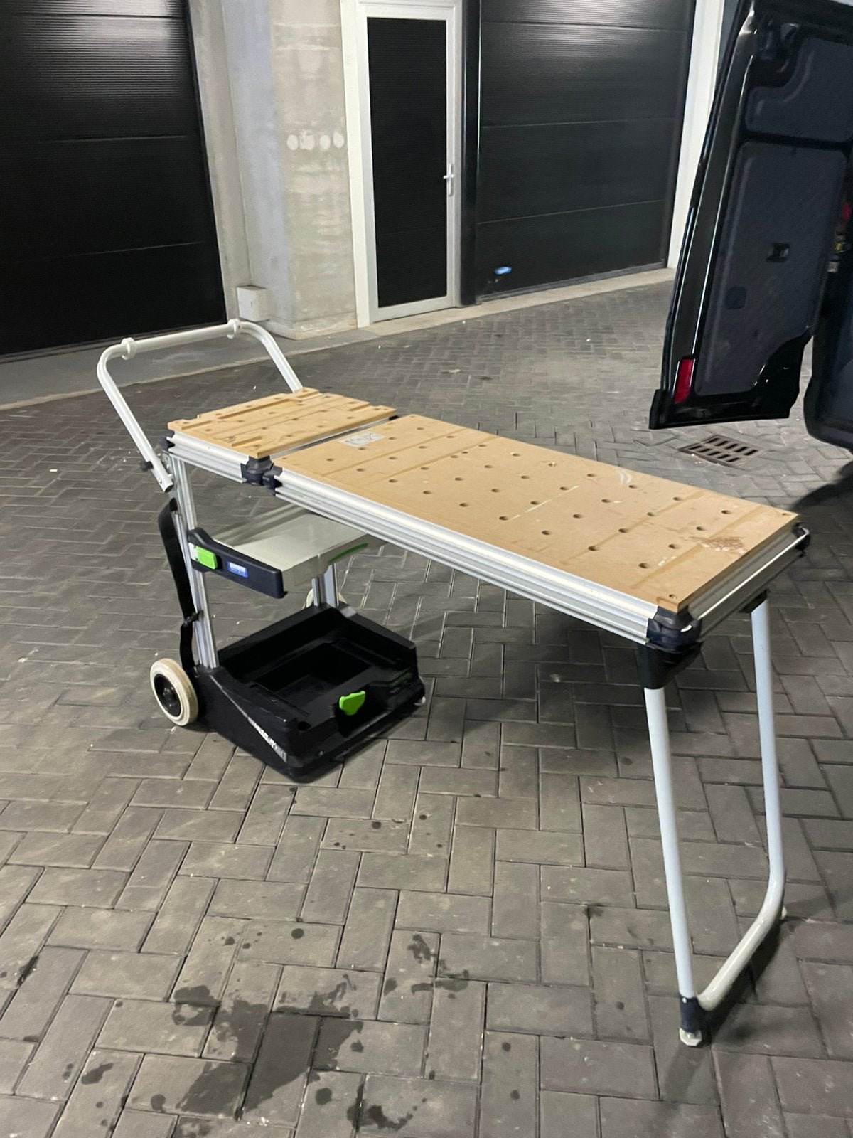 Festool mobiele werkplaats, Ophalen, Zo goed als nieuw