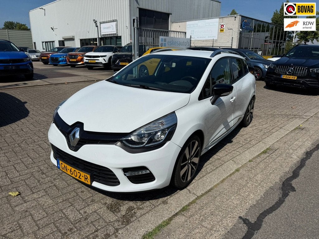 Renault Clio Estate 1.2 GT Automaat, Navi, NAP Nette auto, Auto's, Euro 5, Stof, Gebruikt, 4 cilinders