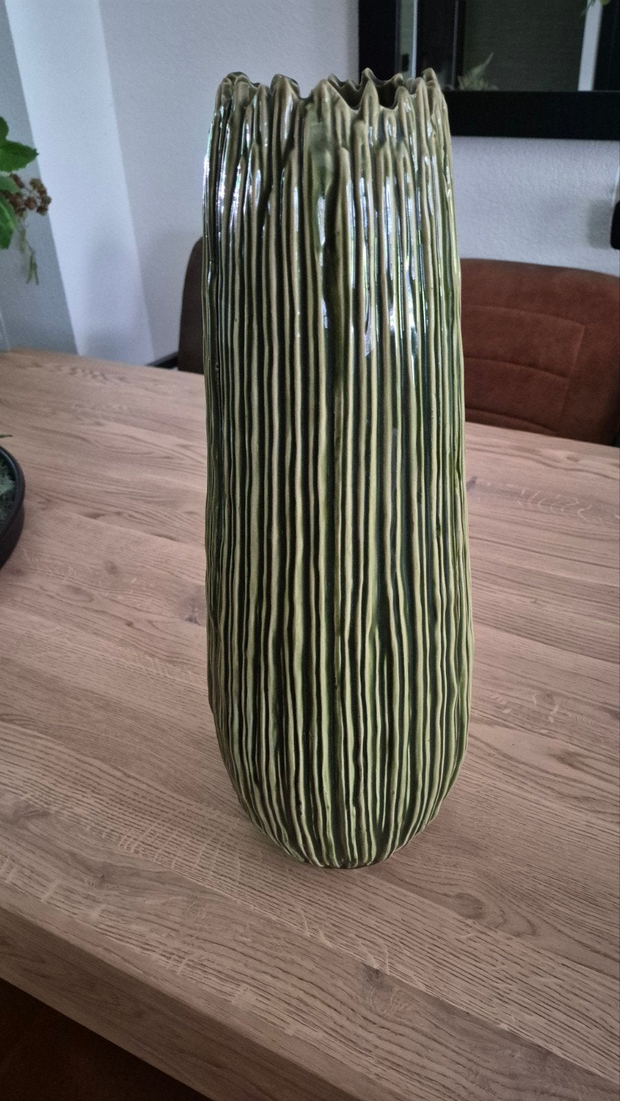 Te koop: prachtige decoratieve vaas, Huis en Inrichting, Woonaccessoires | Vazen, Ophalen of Verzenden, Overige kleuren