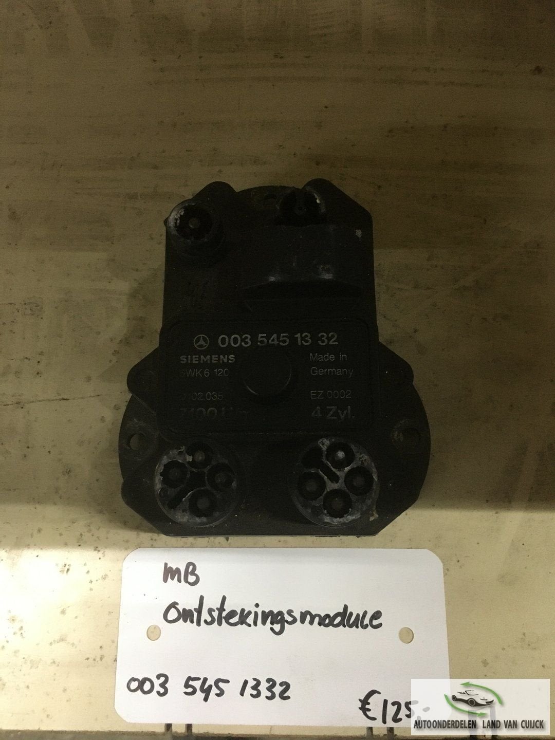 Mercedes Ontstekings Module 003 545 1332