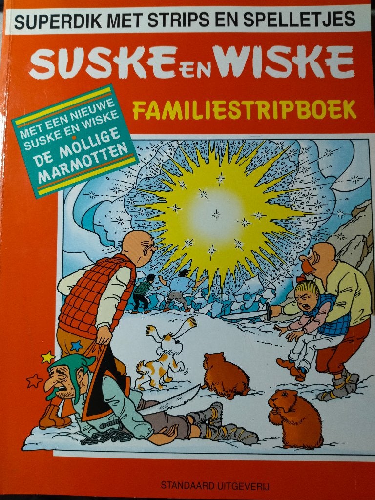 Suske en Wiske Familiestripboek, Gelezen, Willy Vandersteen, Eén stripboek, Ophalen of Verzenden