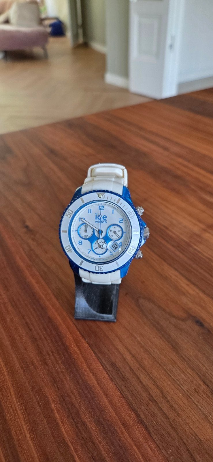 Mooi Ice Watch horloge - Zo goed als nieuw, Overige merken, Kunststof, Polshorloge, Kunststof