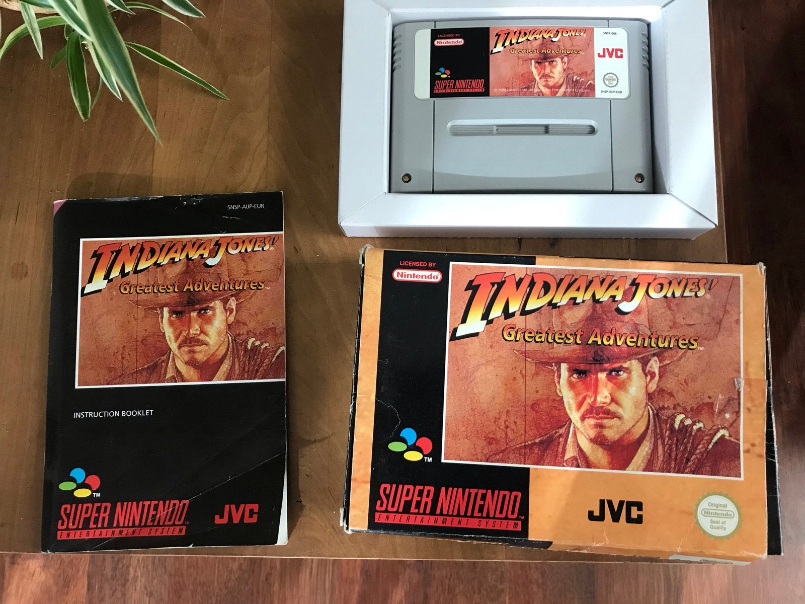 Indiana Jones' Greatest Adventures SNES Compleet, Spelcomputers en Games, Avontuur en Actie, Gebruikt, 1 speler, Ophalen of Verzenden