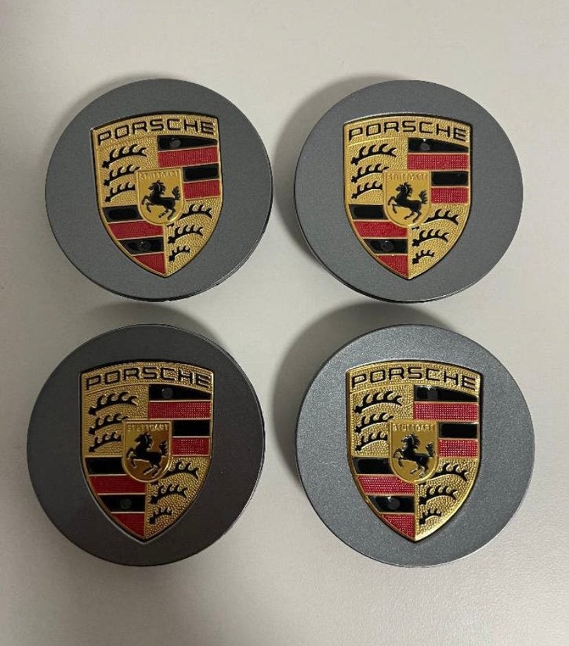 Porsche boxster 911 set naafkappen wieldoppen antraciet, Ophalen of Verzenden, Nieuw