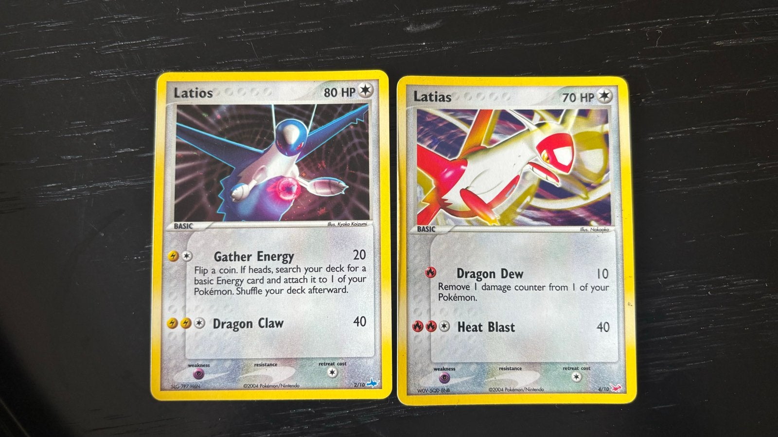 Pokémon Latios & Latias Kaarten (2004), Hobby en Vrije tijd, Ophalen, Gebruikt, Meerdere kaarten
