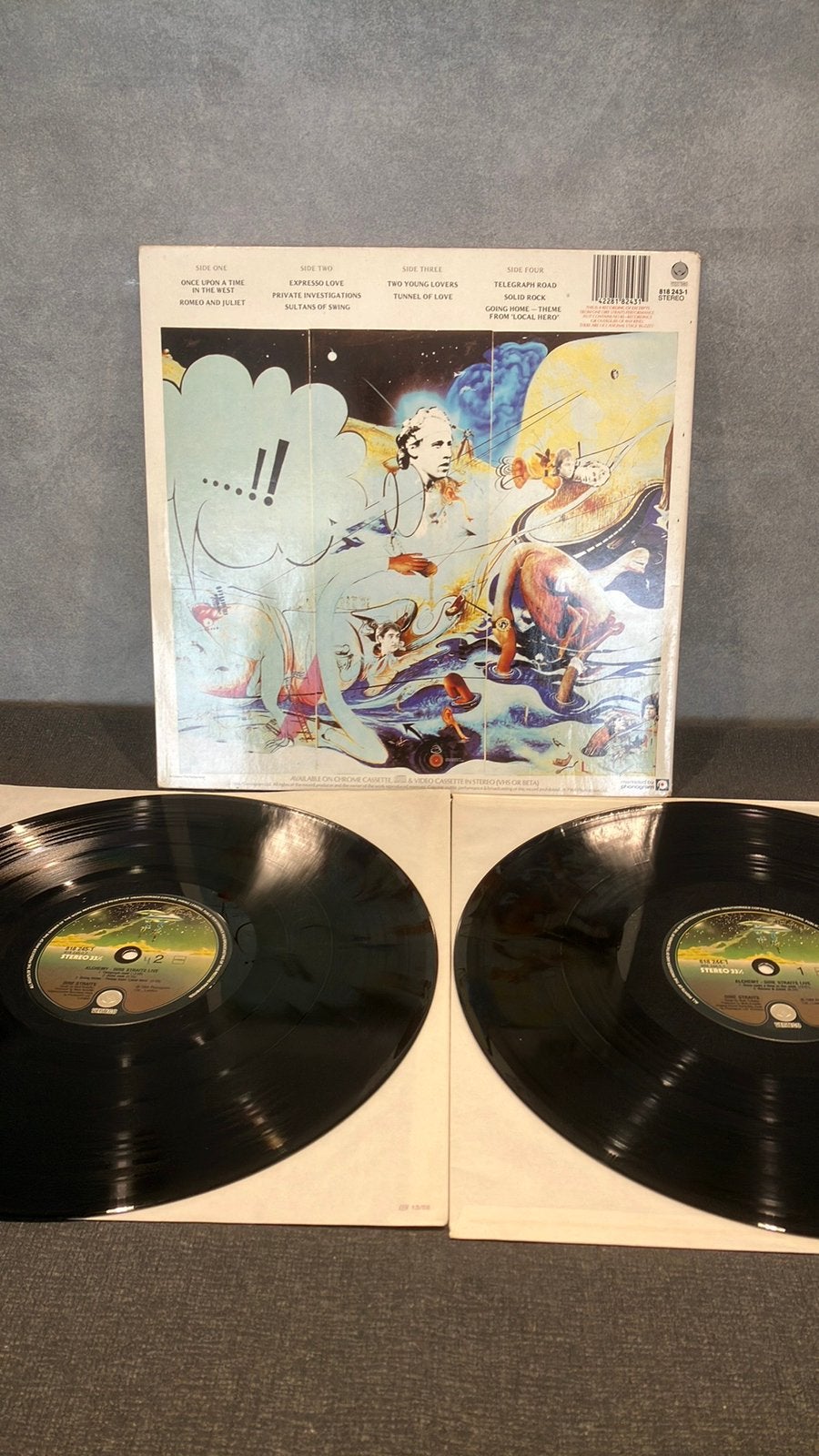 Dire Straits — Alchemy— Dire Straits Live, Originele persing, 1980 - 1989, Ophalen of Verzenden, Zo goed als nieuw