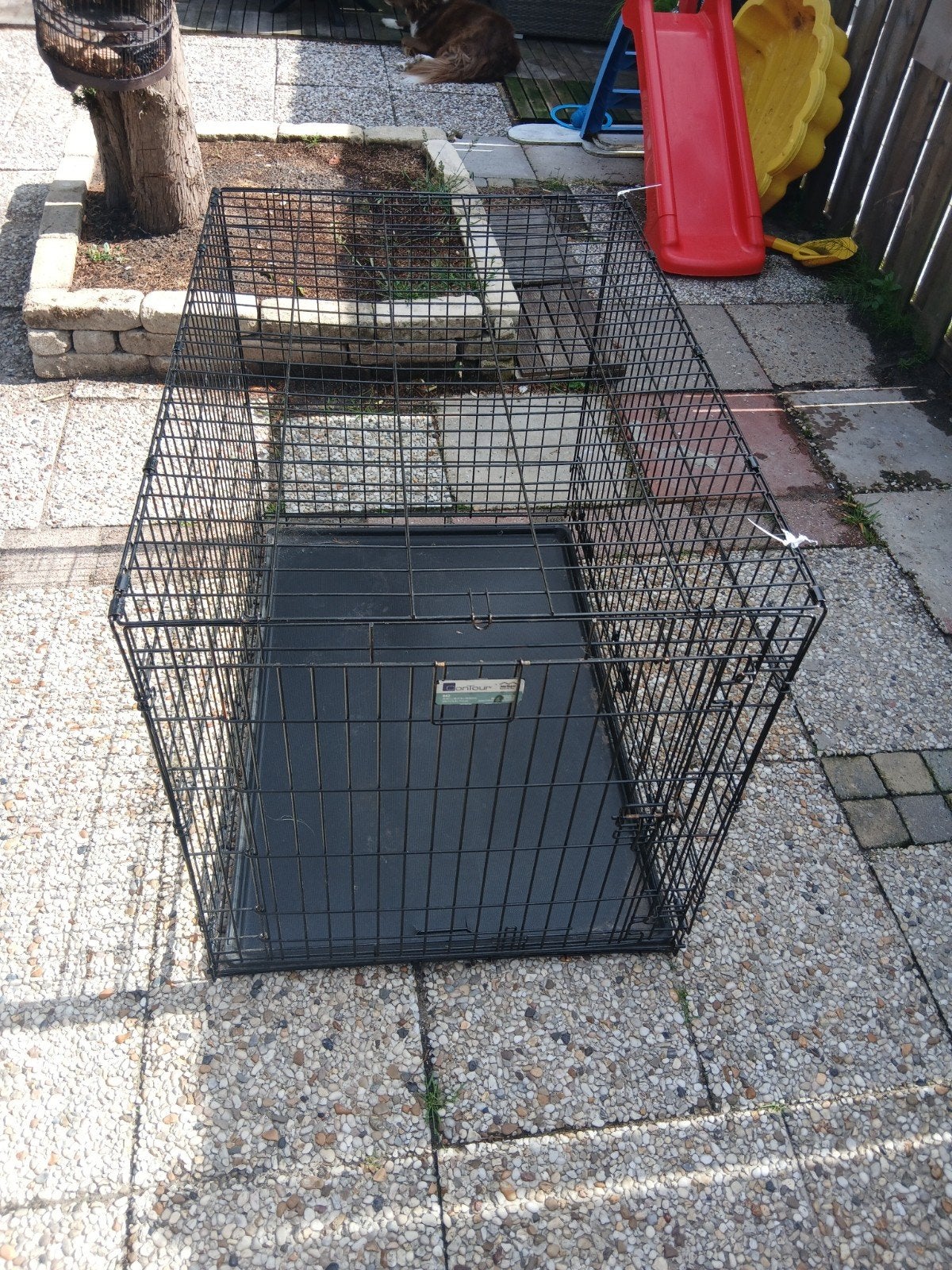 Honden bench groot 72 cm breed 105 cm lengte, Dieren en Toebehoren, Ophalen
