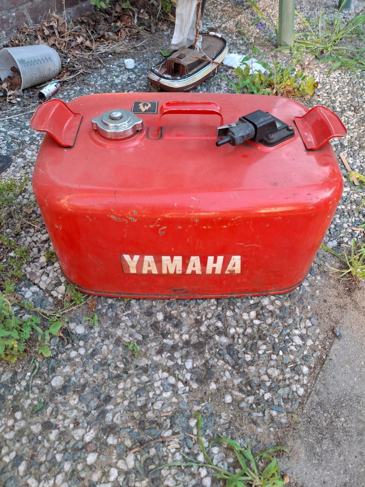 Yamaha Externe Brandstoftank - Rood (Gebruikt), Watersport en Boten, Ophalen of Verzenden, Gebruikt, Motor en Techniek