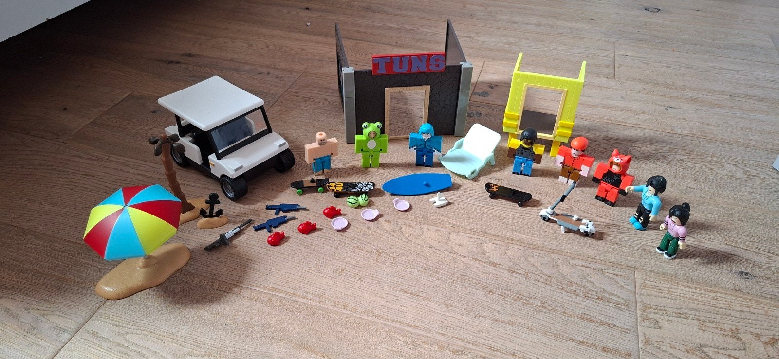 Grote set Roblox speelgoedfiguren en accessoires, Ophalen, Gebruikt, Jongen of Meisje